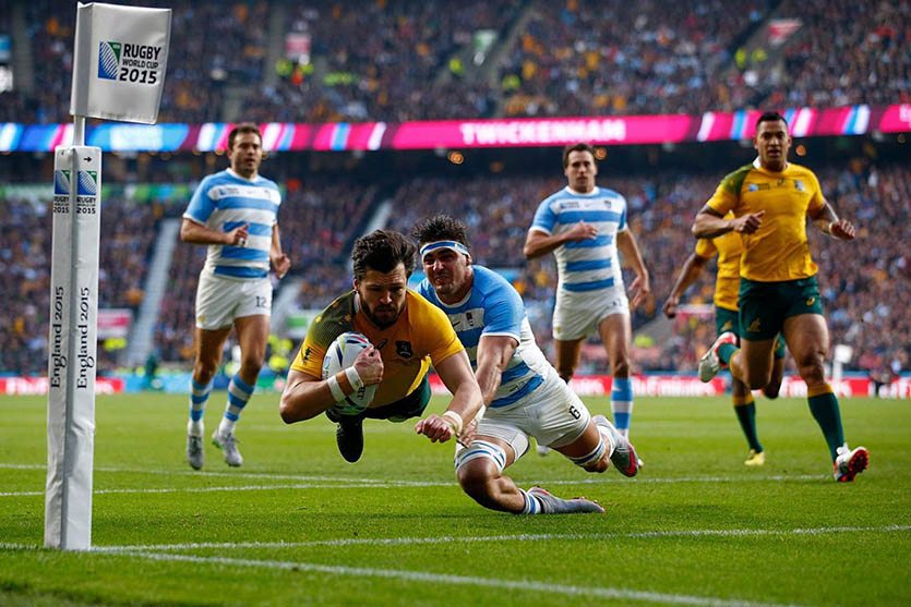 Игра в рэгби. Эшли Купер.