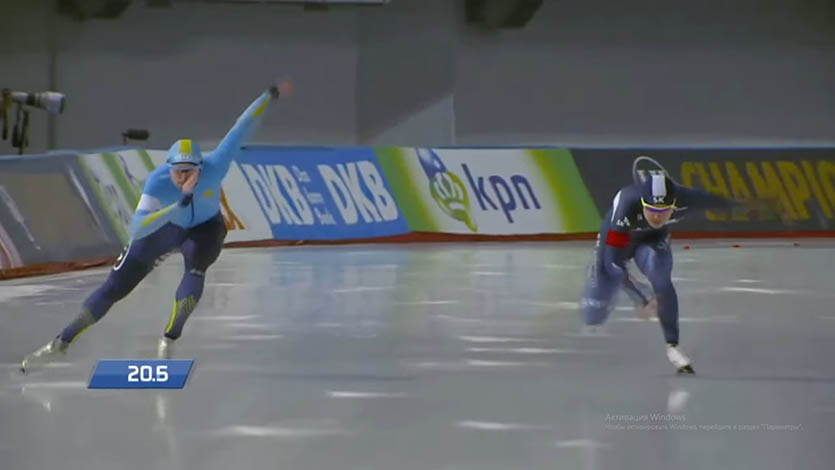 Конькобежный спорт. спринтерское многоборье.