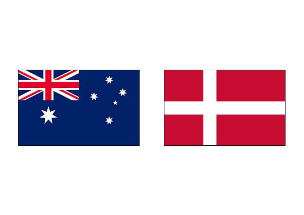 фото Австралия – Дания