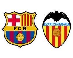 Футбол кубок Испании, Барселона - Валенсия