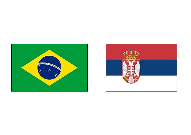 фото Бразилия – Сербия