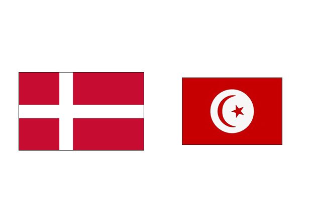 фото Дания – Тунис