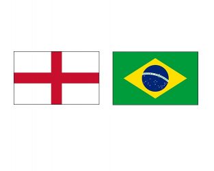 картинка Англия – Бразилия