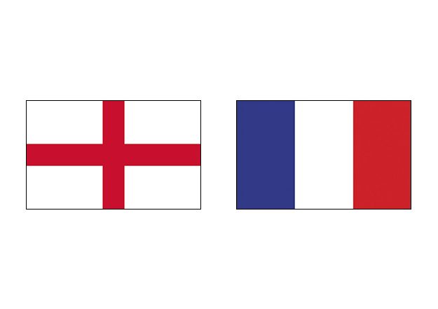 фото Англия – Франция