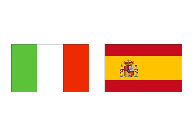 фото Италия – Испания