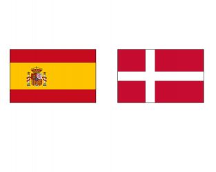 картинка Испания – Дания