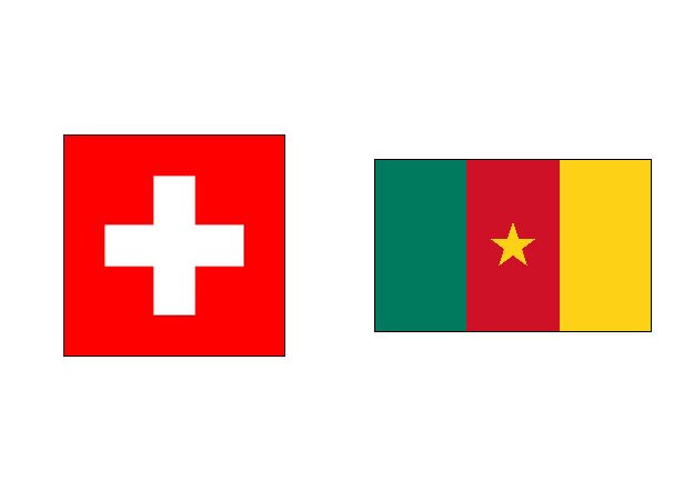 фото Швейцария – Камерун