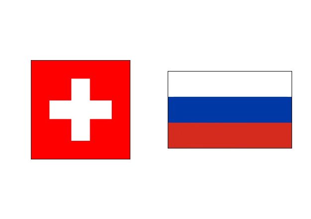 фото Швейцария – Россия